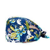 OPERATING ROOM CAP COTTON PRINTED SURGICAL CAP_CWAH3375