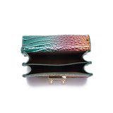 FASHION MULTICOLOR CROCODILE CROSSBODY BAG_CWAB2597