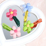 GEOMETRIC COLORFUL FLOWER HAIRPIN_CWAHA2323