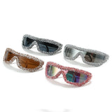 SPORTS CYCLING PERSONALIZED RHINESTONE SUNGLASSES_CWASG0839