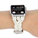 APPLE WATCH HAND WOVEN LEATHER STRAP_CWWW0043