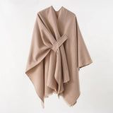 PURE COLOR HIGH GRADE WARM CASHMERE SHAWL_CWMM2091