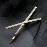 With Pearl Edge Clip X-Shaped Hair Clip_Cwaha1223