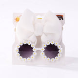 SUMMER BOW HEADBAND SUNGLASSES SET FOR KIDS_CWAHA6744