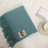 SOLID COLOR FAUX CASHMERE SCARF WINTER WRAP_CWASC2303