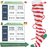 Women'S Christmas Sports Compression Socks_Cwms1873
