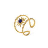 DOUBLE ROW INLAY NON FADING RING_CWAJE1388