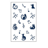 HERBAL JUICE FINGER TATTOOS CUTE MINIMAL STYLE_CWMM8266