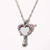 BARBIE DOPAMINE MIRROR NECKLACE_CWAJE05575