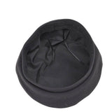 Women Retro Solid Color Beret_Cwah1140