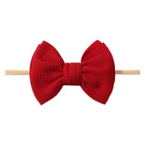 STRIPED CHILDRENS HAIRBAND BOW HAIR ROPE_CWAHA2351