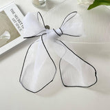 ORGANZA SOLID COLOR LONG SMALL SILK SCARF_CWASC0744