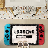 QUICK DRY PLUSH BATHROOM MAT CREATIVE GAMEPAD RUG_CWMM7512