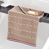 HOUSEHOLD STRIPED COTTON ABSORBENT TOWEL SOFT GIFT_CWMM2317
