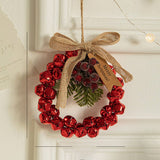 Cwmm10375_Christmas Metal Bell Ornaments Tree Wreath Decor