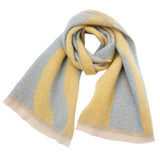 TEXTURED JACQUARD SCARF LOOP YARN WINTER WRAP_CWASC0871