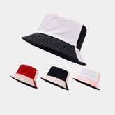 OUTDOOR SUN VISOR SPLICING BUCKET HAT_CWAH1635