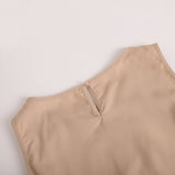 Waistcoat And Trousers Set That Exposes The Waist