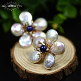 HIGH END FLOWER ANCIENT STYLE SWEET EARRINGS_CWAJE3770
