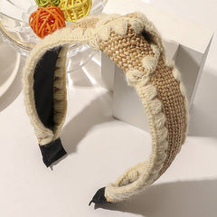 FASHION WOVEN DECORATIVE HAIR HOOP_CWAHA0228