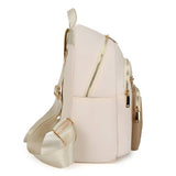 Women'S Fashionable All-Match Solid Color Backpack_Cwab2736