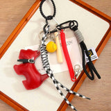 CARTOON DOG BAG CHARM BASEBALL CHAIN STYLE_CWMM7568