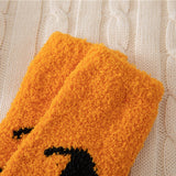 HALLOWEEN THICKENED CORAL FLEECE SOCKS_CWMS0620