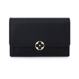 Four Leaf Clover Hidden Buckle Retro Wallet_Cwab1653