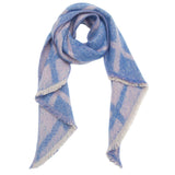 CIRCLE YARN DIAMOND SCARF REVERSIBLE WINTER WRAP_CWASC0122