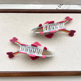 RAINBOW FISH HAIR CLAW OCEAN STYLE ACETATE CLIP_CWAHA5766