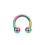 C SHAPED BALL LIP RING STAINLESS STEEL PIERCING_CWMM9586