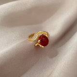 FASHIONABLE SIMPLE AND VERSATILE ADJUSTABLE RING_CWAJE1992