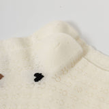 HOLLOW JACQUARD MIDDLE CALF SOCKS_CWMS0650