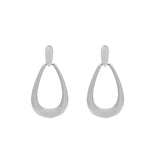 SIMPLE AND VERSATILE GEOMETRIC OVAL EARRINGS_CWAJE1874