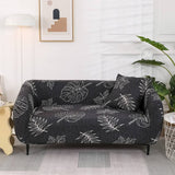 STRETCH SOFA COVER SOLID PRINT ALL IN ONE FIT_CWMM8309