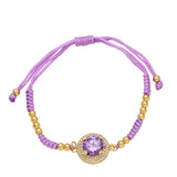 SET WITH COLORED ZIRCON BRACELET_CWAJE1040