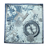 SILK FEELING SCARF MEDIUM SQUARE SATIN HEAD SCARF_CWASC0209