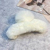 REX RABBIT FUR CLAWS ELEGANT MIXED COLOR CLIPS_CWASC1591