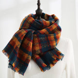 SWEET AND FASHIONABLE PLAID SCARF FOR WOMEN_CWASC0180
