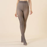 PLUS SIZE WARM NUDE SHEER LEGGINGS WITH STIRRUP_CWMM8968