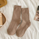 2024 NEW PINEAPPLE PATTERN MID TUBE SOCKS_CWMS0989