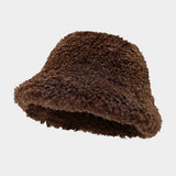 Plain Casual Bucket Hat Women Winter Sun_Cwah04647