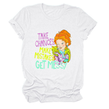 POSITIVE MESSAGE TEE TAKE CHANCES PRINT_CWTTS1484