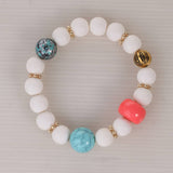 Turquoise Bracelet Multi-Layer Tassel Bracelet