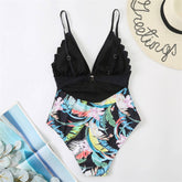 Womens Bikini Tummy Control One Piece Swimsuit