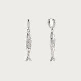STAINLESS STEEL FASHION RETRO FISH EARRINGS_CWAJE5124
