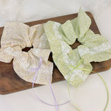 SWEET LACE BOW HAIRBAND NEW STYLE HAIR ACCESSORIES_CWAHA3704