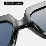 SQUARE FRAME CHAIN FASHION METAL SUNGLASSES WOMEN_CWASG0280