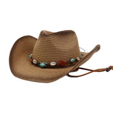 MEN WOMEN SPRAY PAINT COWBOY HAT FOR OUTDOORS_CWAH04489