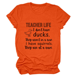 Womens Teacher Life I Dont Funny Tee_Cwttsl0487